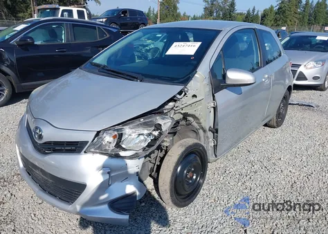 2014 Toyota Yaris L (Tmmf Plant) from USA, damaged, VIN VNKJTUD34EA007582